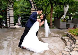 FOTO / Imagini superbe de la nunta lui Grigore şi a Marianei, foşti concurenţi la MPFM! Fericirea li se citeşte pe chip