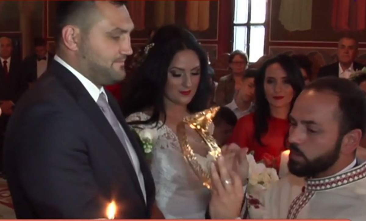 VIDEO / Cristi "Hammer" Ciocan s-a căsătorit! Fiul lui în vârstă de numai un an a fost prezent la eveniment