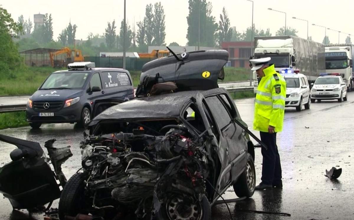 VIDEO / Ce se întâmplă acum cu pasagera elevei de 18 ani care a murit în accidentul cutremurător de joi, după ce a intrat în comă