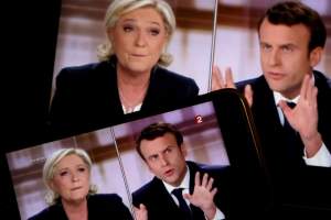 VIDEO / UPDATE: Alegeri prezidenţiale Franţa: Emmanuel Macron ar fi obţinut între 62% şi 64%