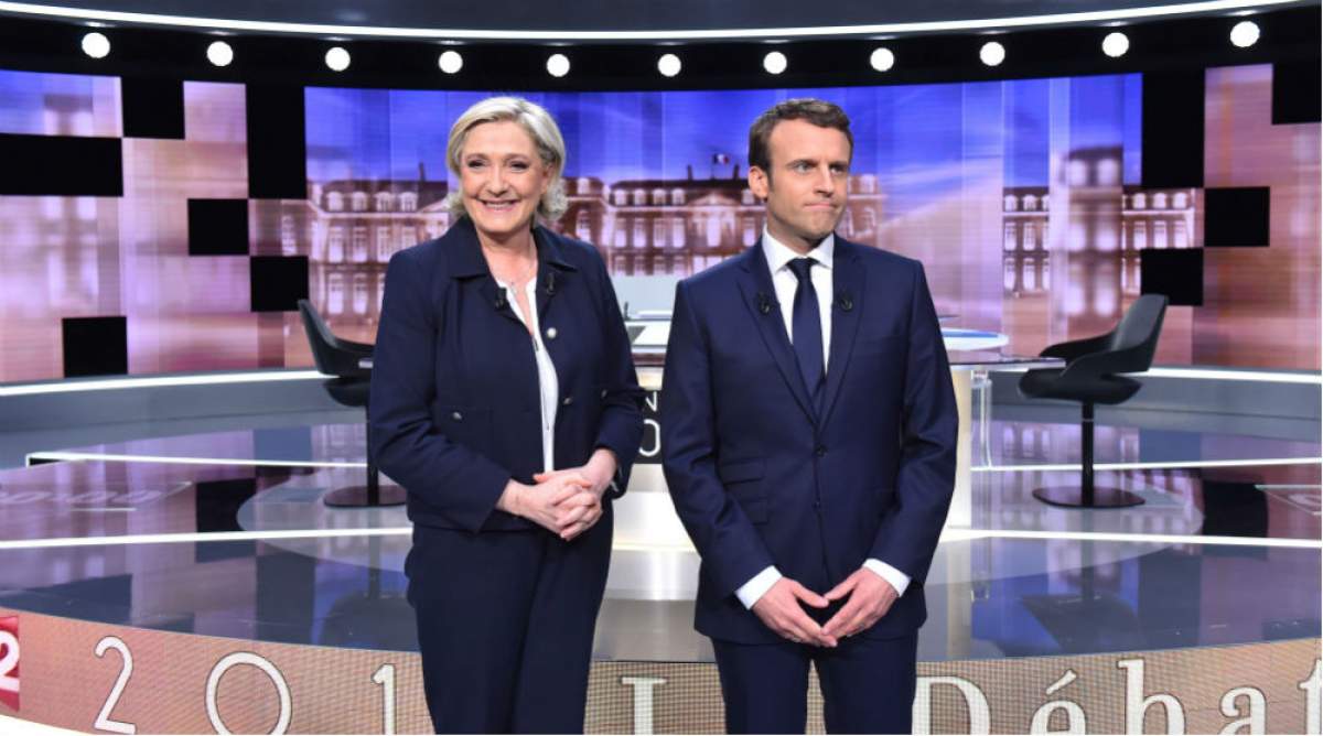 VIDEO / UPDATE: Alegeri prezidenţiale Franţa: Emmanuel Macron ar fi obţinut între 62% şi 64%
