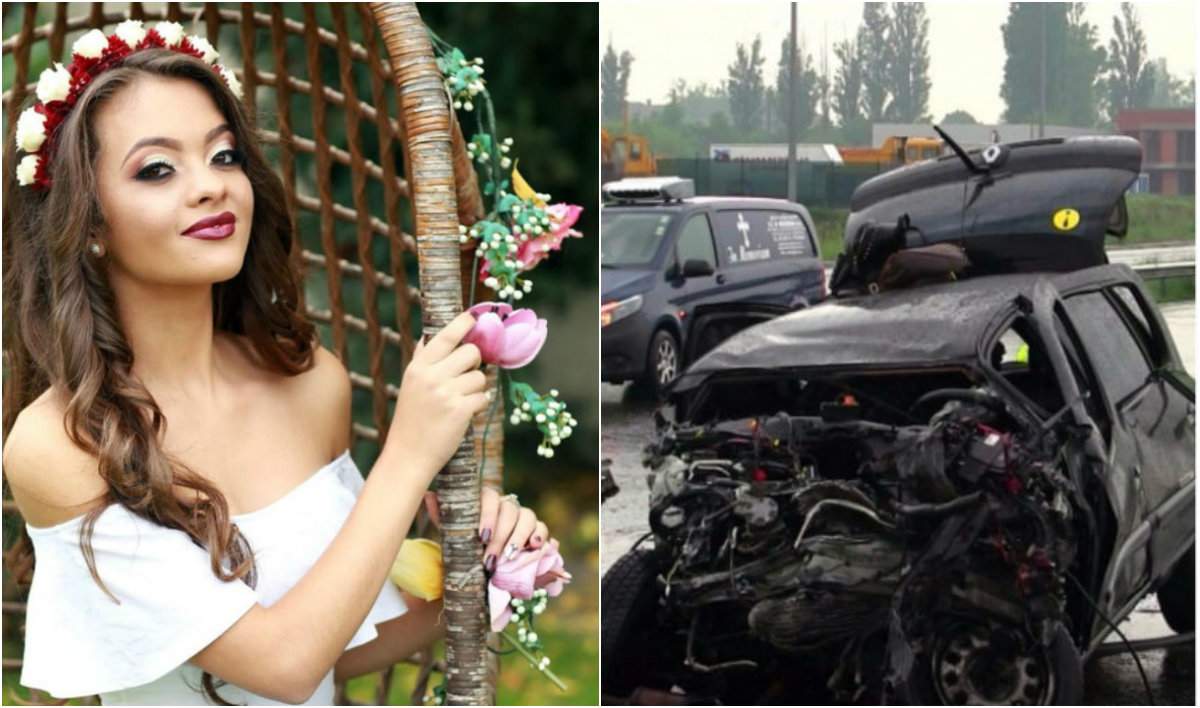 Te trec fiorii! Ce MESAJ TRIST a postat Andrada, eleva moartă în teribilul accident din Oradea, pe Facebook, înainte să moară