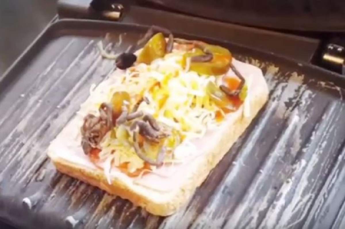 VIDEO / Farsă SCÂRBOASĂ! Și-a făcut iubitul să vomite după ce i-a pregătit un sandwich ”surpriză”