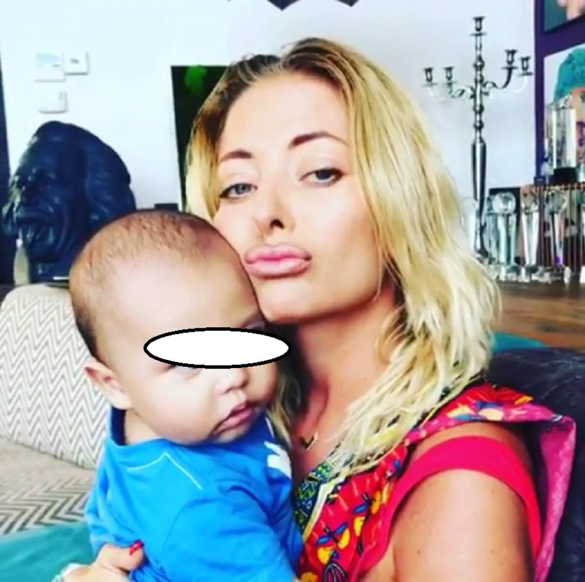 VIDEO / Delia, topită după băieţelul cel mic al Antoniei! Akim e fascinat de artistă