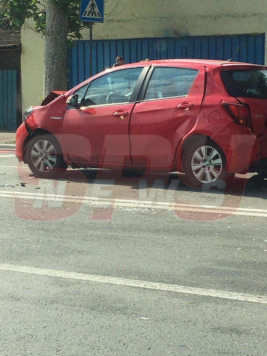 FOTO EXCLUSIV / „Mulatra lui Mazăre”, accident cumplit! ”Mașina e praf, eu sunt distrusă”