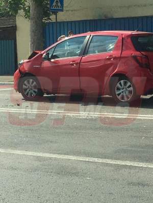 FOTO EXCLUSIV / „Mulatra lui Mazăre”, accident cumplit! ”Mașina e praf, eu sunt distrusă”