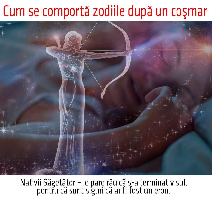BANCUL ZILEI: Cum se comportă zodiile după un coşmar?