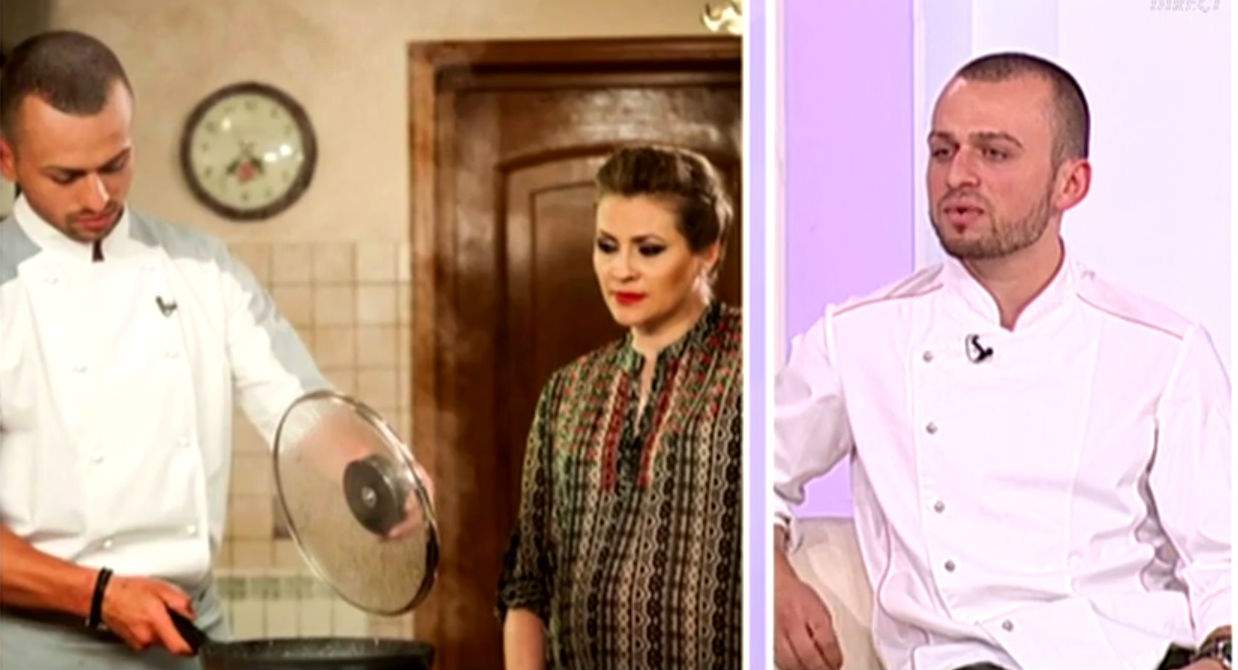 VIDEO / Câştigătorul primului sezon de la "Chefi la cuţite", maşină de făcut bani! Un invitat surpriză a degustat din preparatul gătit la TV