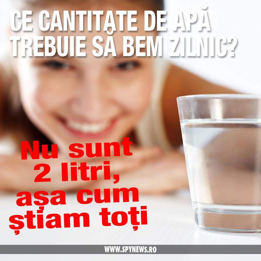 Câtă apă trebuie să bei pe zi? Nu sunt 2 litri, ci există o formulă specială şi foarte eficientă