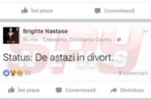 După ce  Ilie Năstase i-a cumpărat apartament, Brigitte Sfăt face anunțul: "De astăzi în divorț"