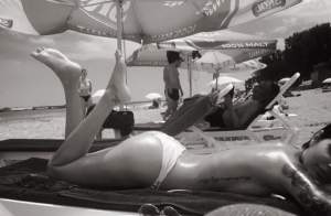 VIDEO / Diana de la "Insula Iubirii" a făcut show pe plajă într-un slip minuscul! Imaginile care îl vor face pe Ben să se oftice