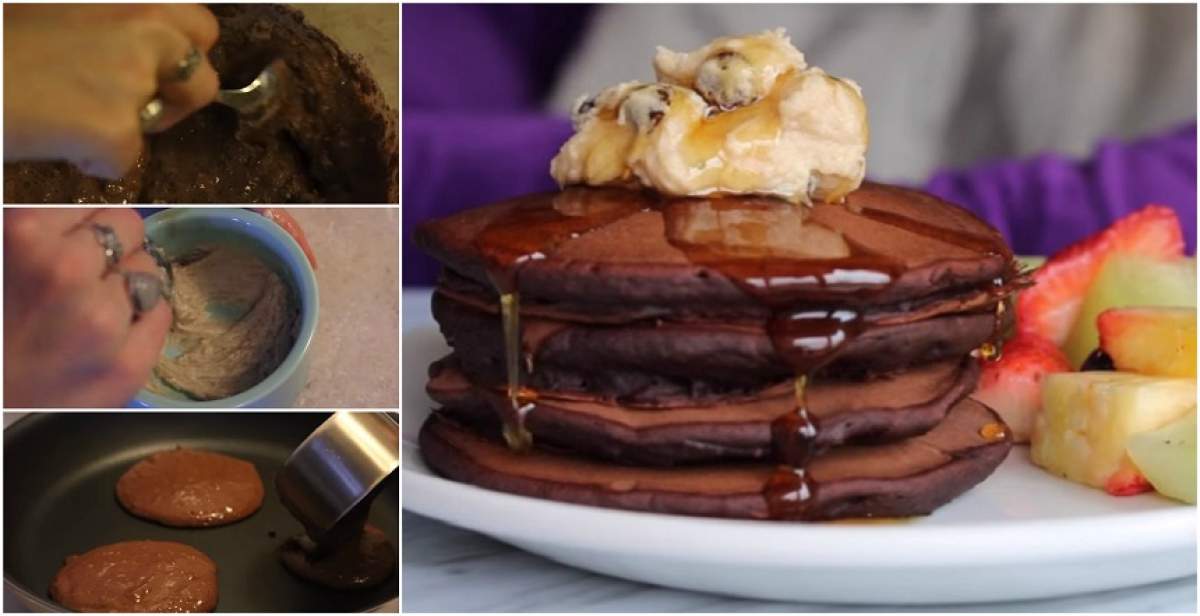 VIDEO / Desertul după care te vei topi! Clătite cu aluat de prăjituri