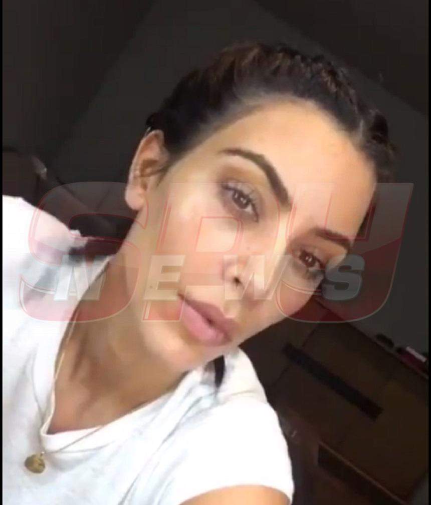 FOTO / Cum arată Kim Kardashian fără machiaj? Aţi văzut posteriorul ei needitat, dar iată cum arată cu adevărat la faţă