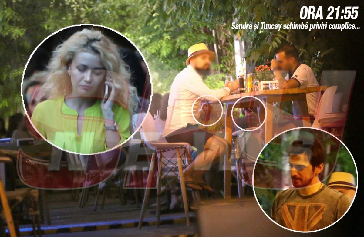 După ce paparazzii Spynews.ro au prins-o cu Tuncay petrecând o noapte fierbinte, acum au prins-o pe Sandra cu iubitul oficial! Ce a spus ”iubi” când a aflat de noaptea cu ”șeful”