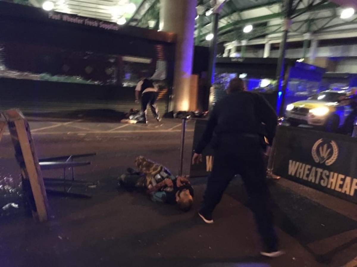 FOTO / Unul dintre atacatorii de la Londra purta vestă cu bombe? Ce apare în cele mai noi imagini
