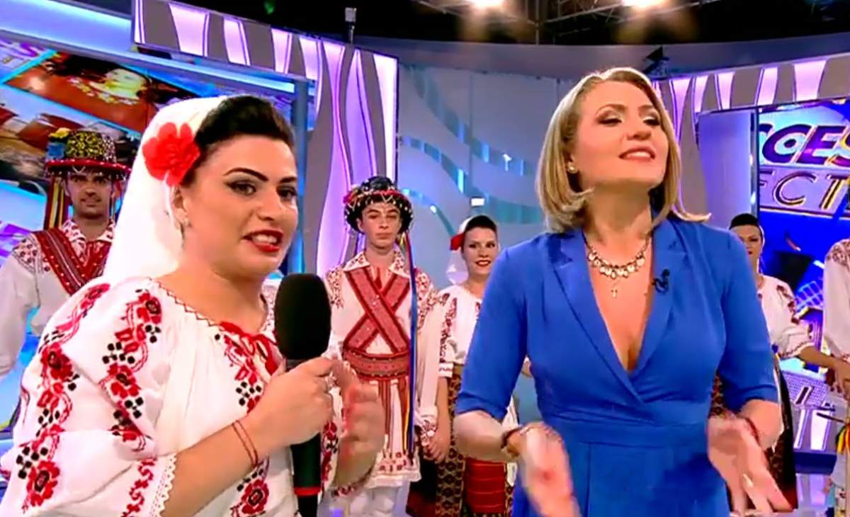 VIDEO & FOTO / Mirela Vaida, cea mai sexy apariţie de la "Acces Direct"! Prezentatoarea e radiantă