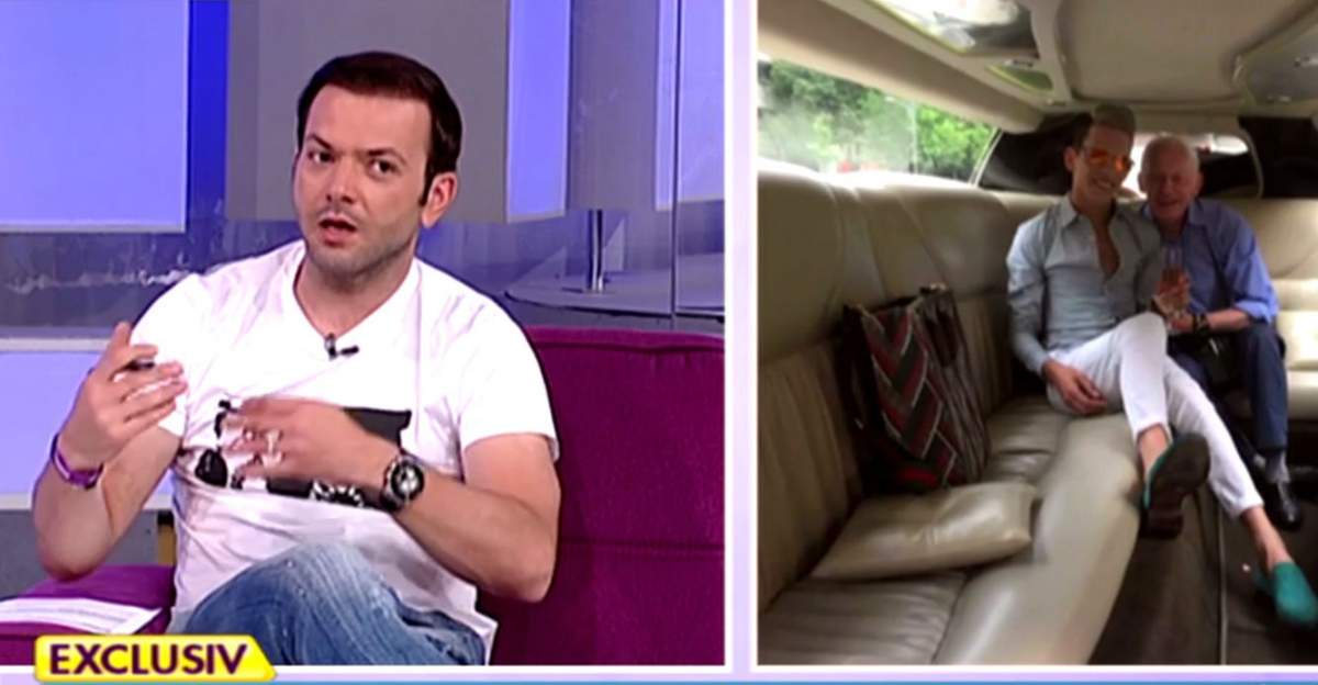 VIDEO / Detaliul care spune multe despre relaţia preotului britanic cu românul homosexual! Mihai Morar: "Aşa se intră, aşa se stă la televizor?"