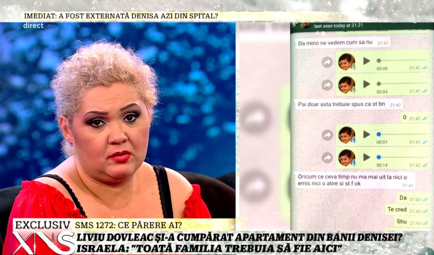 VIDEO / Cum se relaxează Denisa Manelista în fiecare seară! Avem MESAJELE pe care şi le-a dat cu Minodora