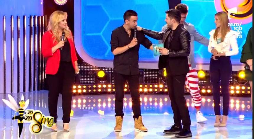 VIDEO / Paula Chirilă şi Dorian Popa au încins atmosfera la "Zaza Sing"! Cine s-a descurcat mai bine