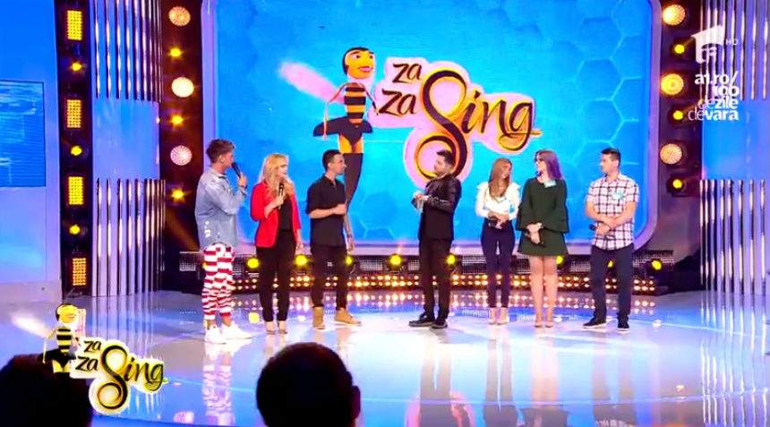 VIDEO / Paula Chirilă şi Dorian Popa au încins atmosfera la "Zaza Sing"! Cine s-a descurcat mai bine