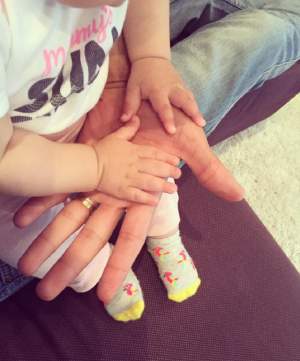 FOTO / Anunţul făcut de Andreea Bălan, la 8 luni de când a devenit mamă: "Azi, îngeraşul meu, Ella Maya..."
