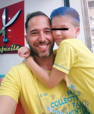 FOTO / Dinu Maxer şi fiul său şi-au schimbat culoarea părului! Cum arată acum micuţul Andreas: "Tati l-a lăsat"