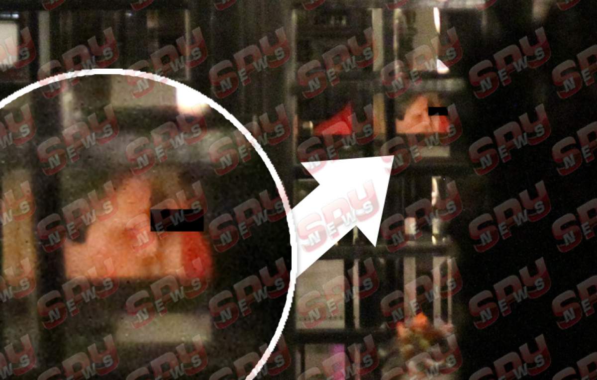 Galeş a negat, noi avem dovada că se iubeşte cu blonda!  S-au sărutat şi a înnoptat la ea acasă