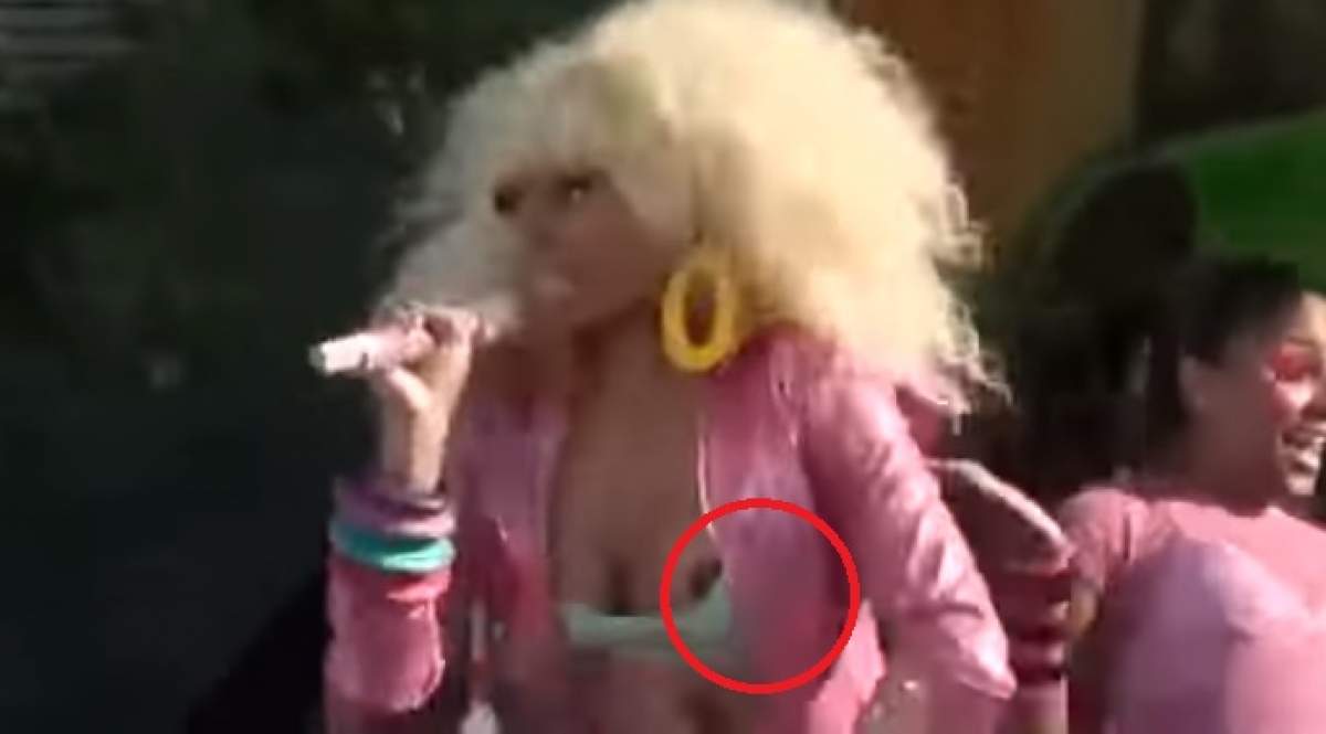 VIDEO / Cele mai MARI GAFE ale vedetelor! Nicki Minaj a rămas cu ”năsturelul” pe afară