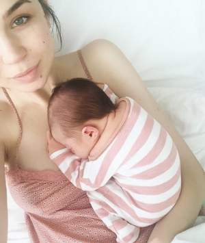 FOTO / Vladimir Drăghia a rămas fără suflare la naşterea fetiţei sale! Ce nume i-a ales