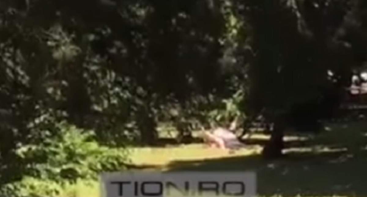 VIDEO / Încă un cuplu, filmat în timp ce făcea sex într-un parc din Timişoara!