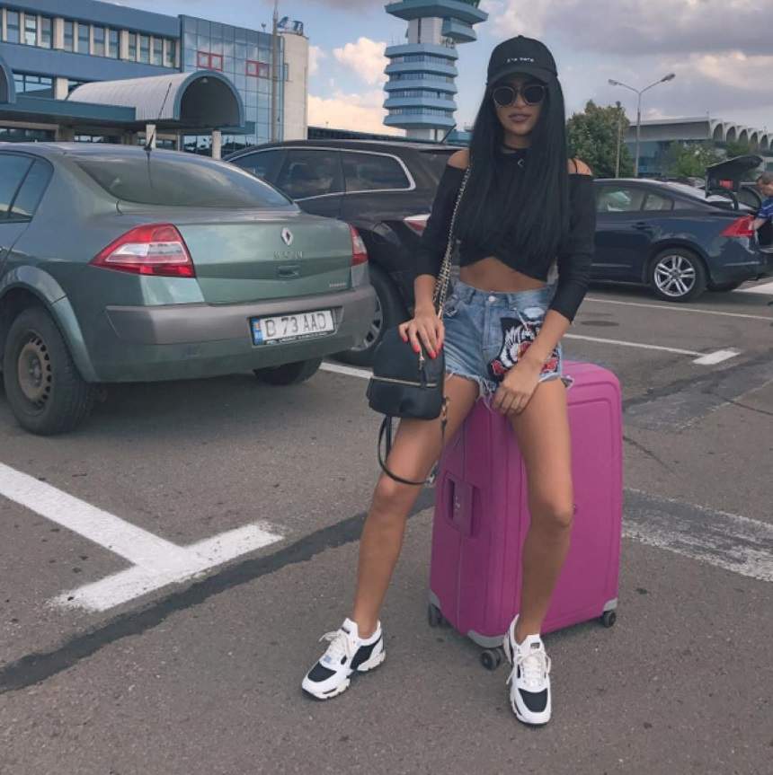 VIDEO / După ce a plecat de la "Xtra Night Show", Daniela Crudu şi-a făcut bagajele şi a părăsit ţara! Imagini "păcătoase" din aeroport