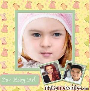 FOTO / Cum ar arăta fetiţa Elenei Gheorghe şi a lui Cornel Ene! Am făcut prima fotografie cu bebeluşa