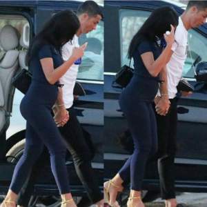 FOTO / După ce a plătit bani grei pentru gemenii săi, iubita i-a făcut marea surpriză! Cristiano Ronaldo, tată pentru a patra oară