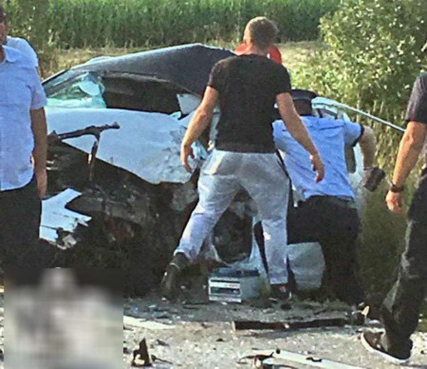 VIDEO / Accident violent în Cluj! Planul roşu de intervenţie a fost activat, după ce un autocar cu călători s-a răsturnat