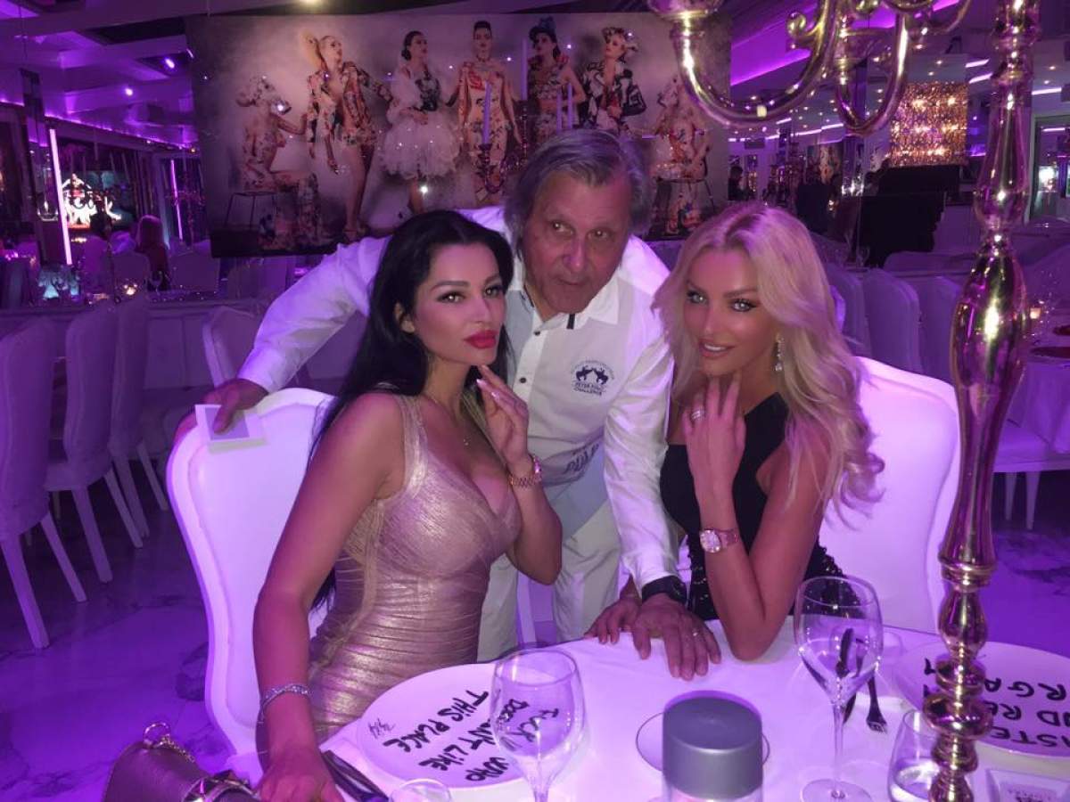 VIDEO / Uite divorţul, nu e divorţul! Brigitte Sfăt și Ilie Năstase au petrecut în Saint Tropez cu șampanie de mii de euro