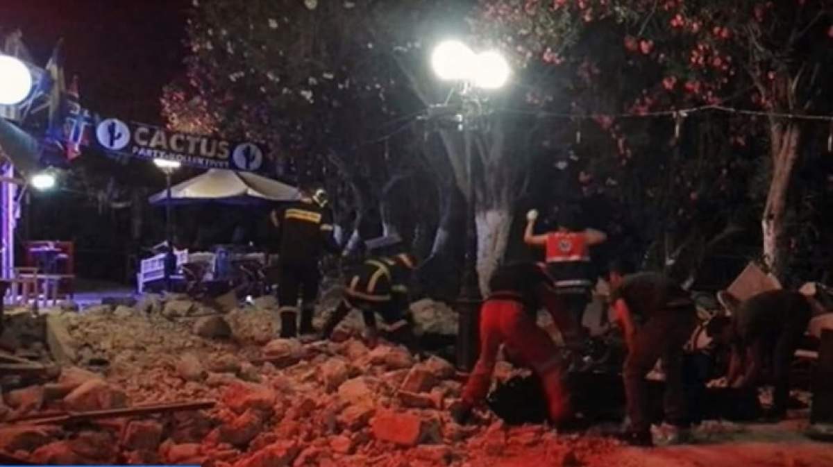 VIDEO / Un cutremur cu magnitudinea 6,7 a zguduit Turcia şi Grecia! Sunt cel puțin doi morți și 200 de răniți