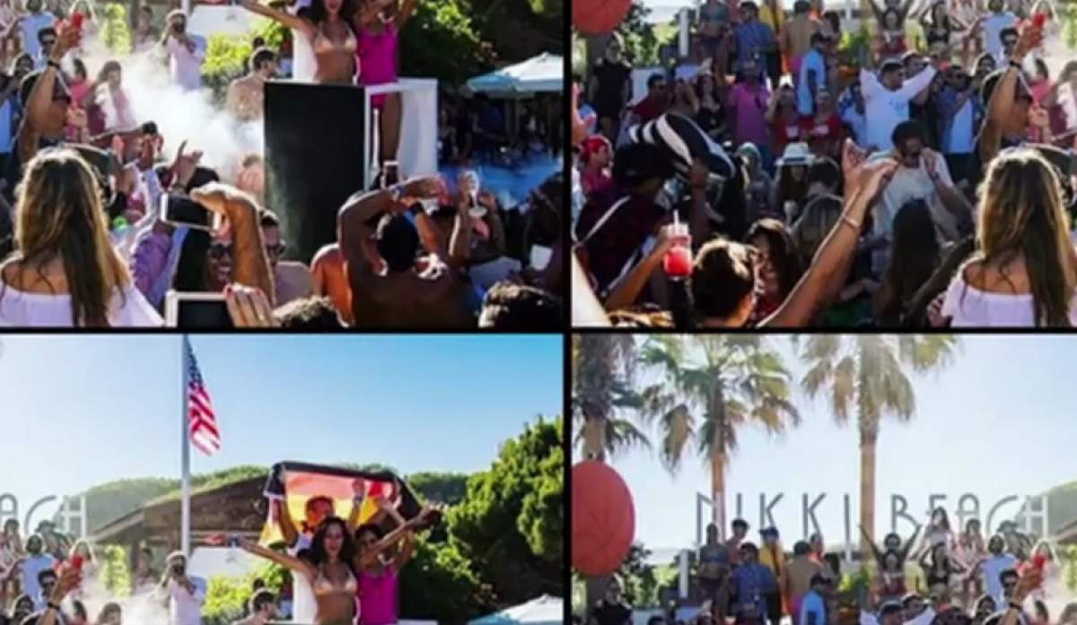 VIDEO / Raiul milionarilor - o plajă exclusivistă! Numai intrarea costă 1000 de euro!