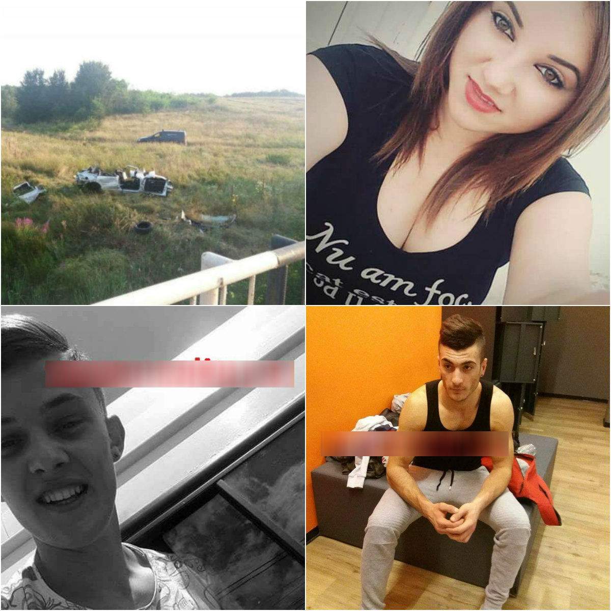 VIDEO / Ei sunt tinerii morţi în accidentul teribil din Dâmboviţa! Imagini terifiante de la locul tragediei