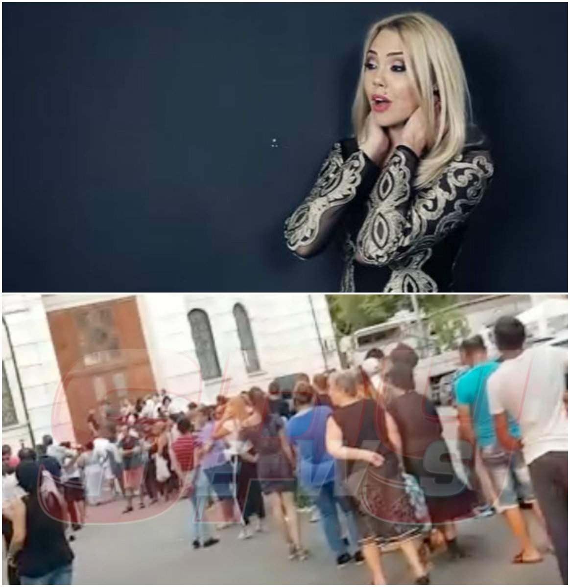 VIDEO / Adriana Bahmuțeanu, cu lacrimi în ochi după moartea Denisei Manelista! ”Am avut un șoc când am intrat în capelă”