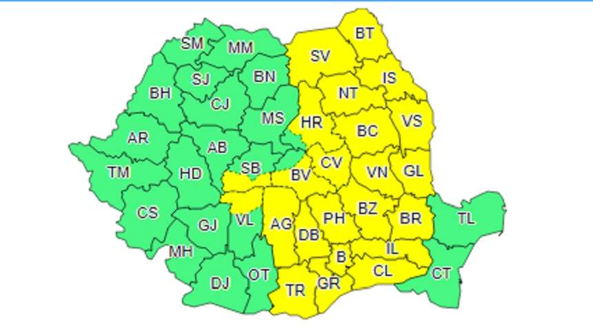 Atenţionare meteorologică de ultimă oră! Spunem PA-PA verii călduroase şi însorite