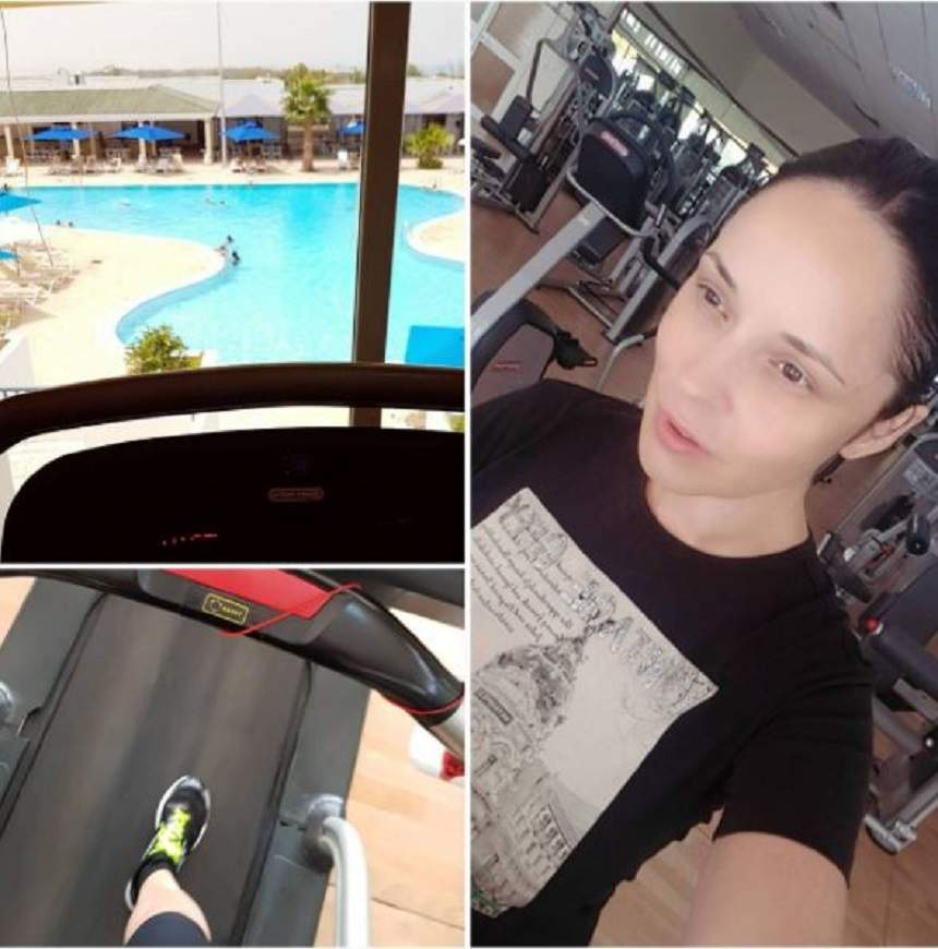 FOTO / Andreea Marin muncește din greu pentru a arăta ca o zână! Vedeta nu mai iese din sala de sport