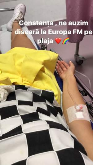 FOTO / Irina Rimes a ajuns de urgenţă la spital! A rămas internată cu perfuzii în mână. Cum se simte acum