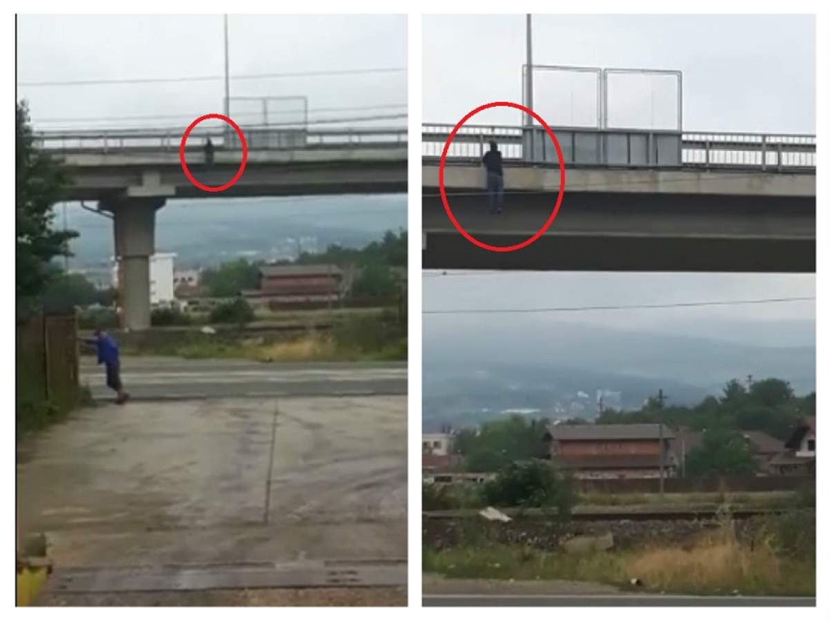 ŞOCANT! Un bărbat a fost găsit spânzurat pe un pod! Scene terifiante de la faţa locului