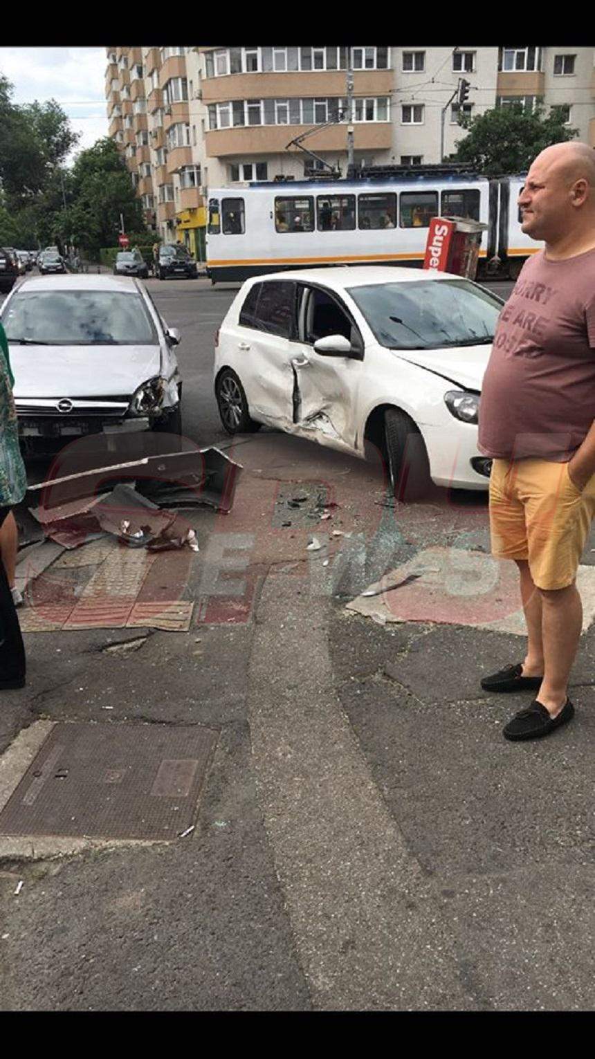 FOTO / Sorin, fost concurent la "Mireasă pentru fiul meu", a făcut un accident grav! Maşina e distrusă