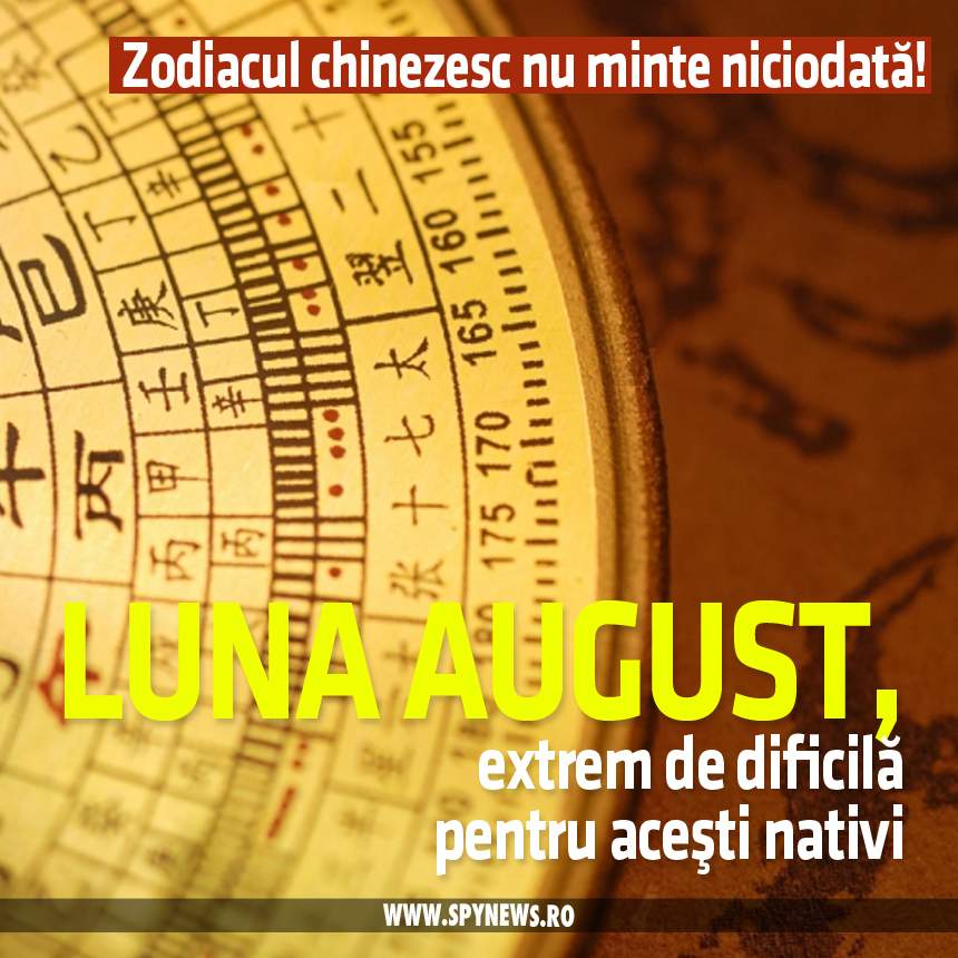 VIDEO / Luna august, extrem de dificilă în zodiacul chinezesc! Unii naivi sunt predispuşi la accidente, alţii au noroc la bani