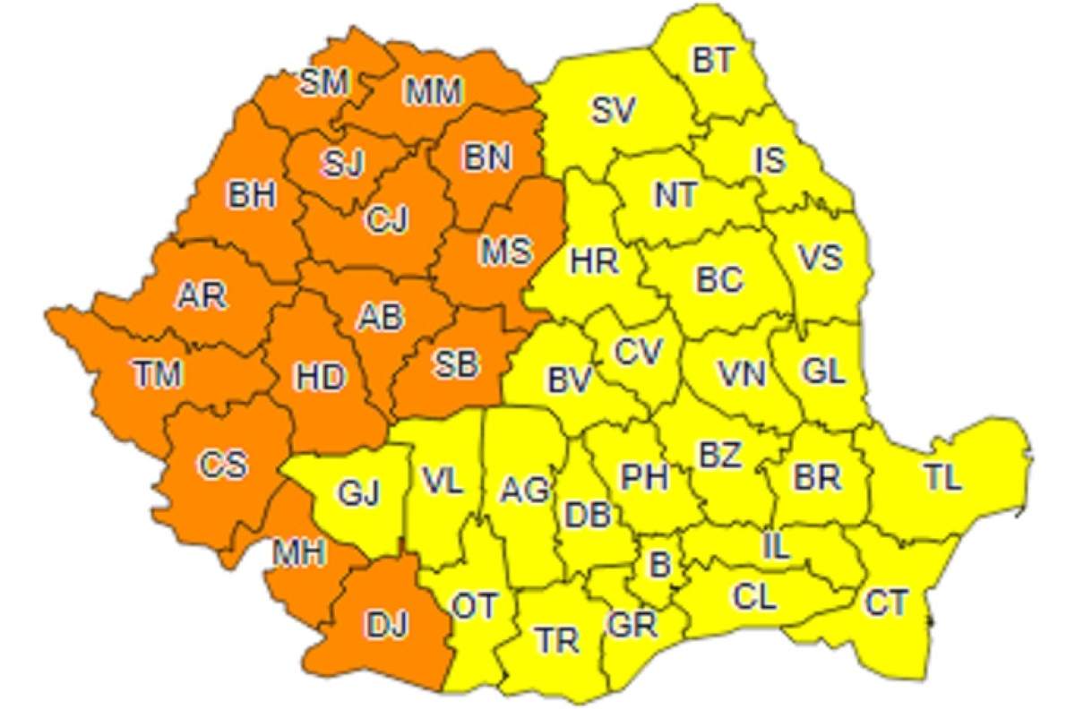 România se topeşte! Meteorologii au emis COD PORTOCALIU de caniculă