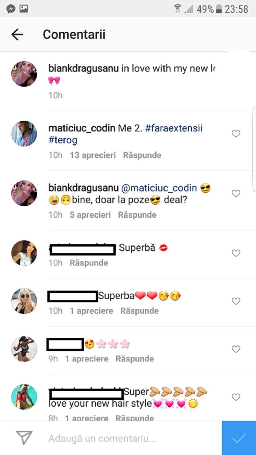 FOTO / Relaţia neştiută dintre Bianca Drăguşanu şi Codin Maticiuc! "Craiul" o supraveghează atent