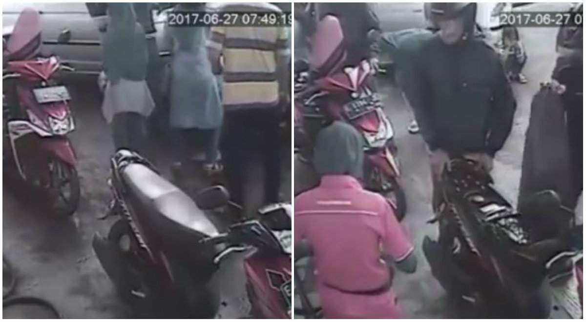 VIDEO / Miraculos! O fetiță de 6 ani a fost prinsă sub roțile mașinii și s-a ales doar cu câteva vânătăi. Imaginile groazei