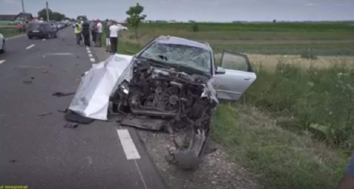 FOTO / Accident CUTREMURĂTOR la Suceava. Fetiţă de trei ani în comă de gradul 4, tatăl mort, mama în stare critică