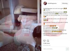 VIDEO / Bianca Drăguşanu şi-a găsit casa întoarsă pe dos! Imaginile surprinse cu tot cu fiica ei fac senzaţie pe internet